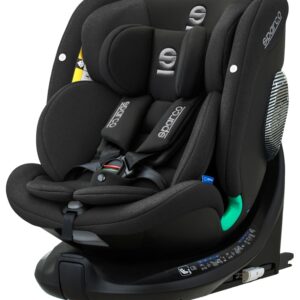SILLA DE BEBE 360 PARA AUTO NEGRA