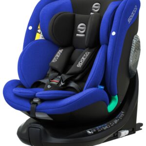 SILLA DE BEBE 360 PARA AUTO AZUL